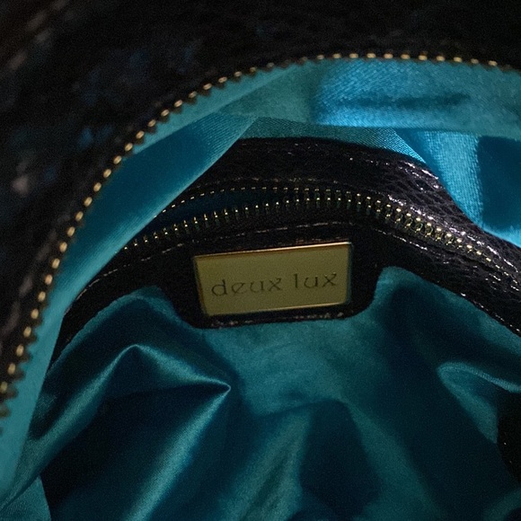 Deux Lux Black Hobo Handbag - Picture 6 of 6